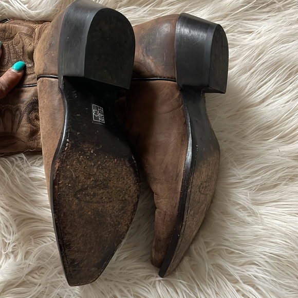 J.B Dillon Western Cowboy Boots Sz 9B - Picture 5 of 5